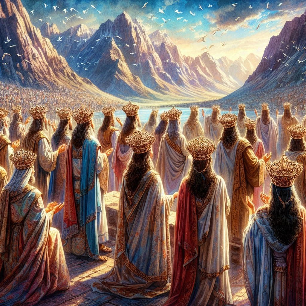 שירת המלאכים במתן תורה