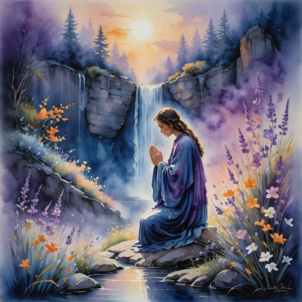 איור של נרות שבת