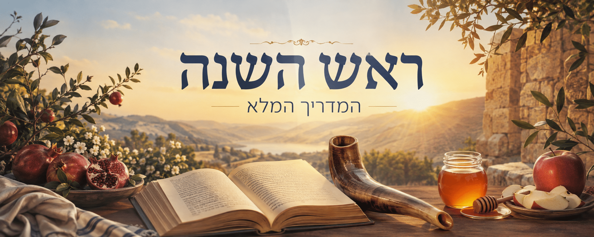ראש השנה - מדריך לתפילות, סימנים והכנה לחג